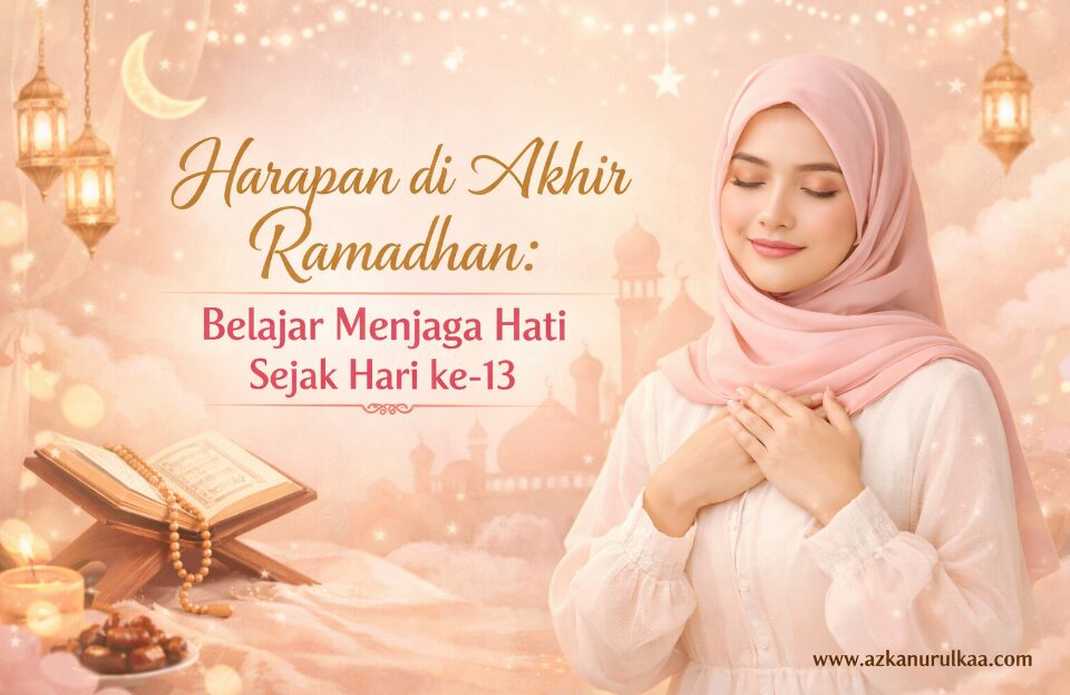 Harapan di Akhir Ramadhan: Belajar Menjaga Hati Sejak Hari ke-13